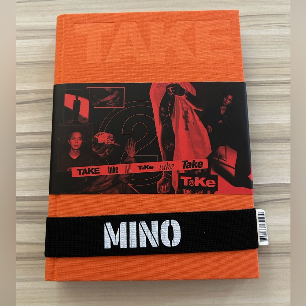 🌼BOGO ALBUMS🌼 KPOP Albums; Mino - TAKE (Orange Version)